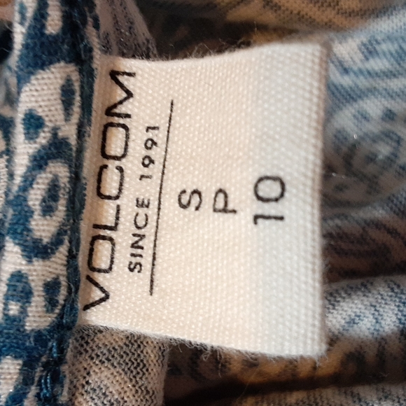 Volcom Womens Small Maxi Dress Beckon Me Floral Knit - Picture 10 of 11